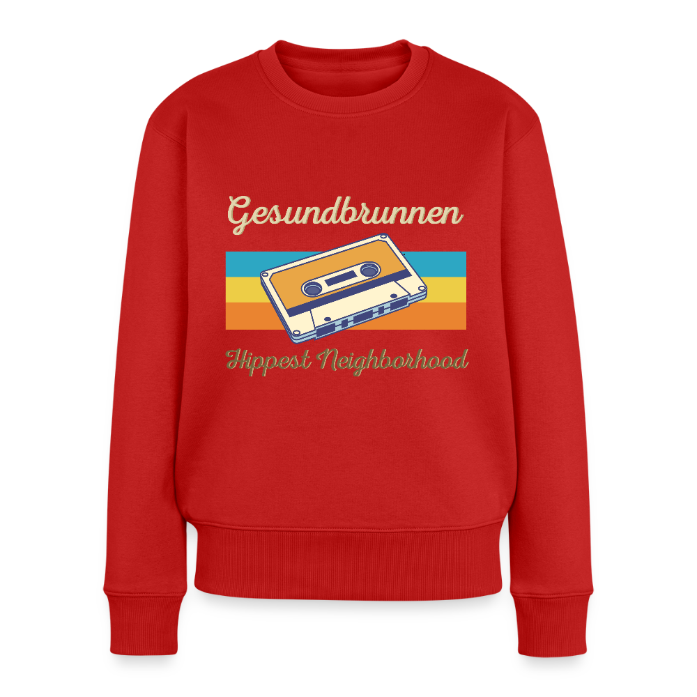 Gesundbrunnen Hippest Neighborhood - Frauen Premium Pullover - Rot
