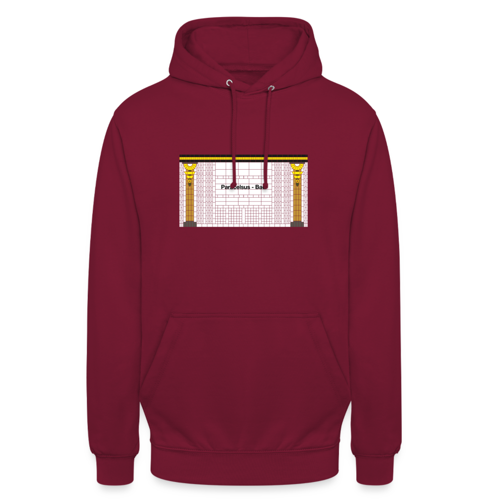 Paracelsus-bad - Unisex Hoodie - Bordeaux