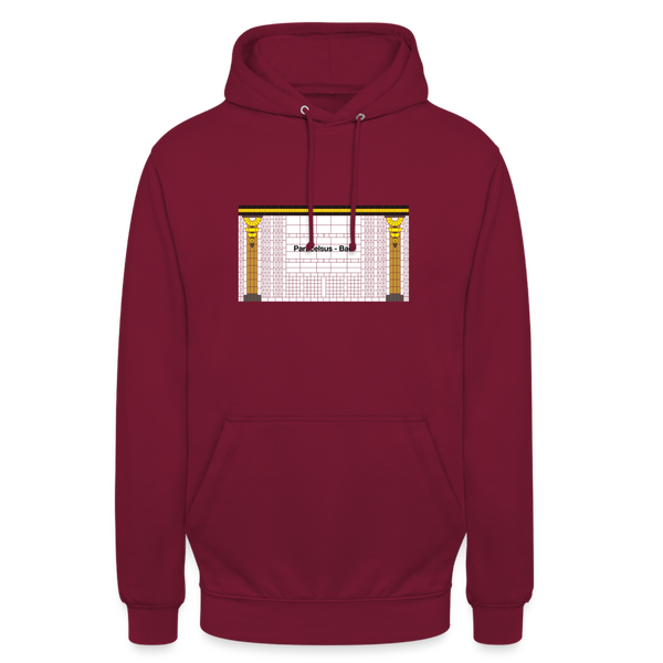 Paracelsus-bad - Unisex Hoodie - Bordeaux