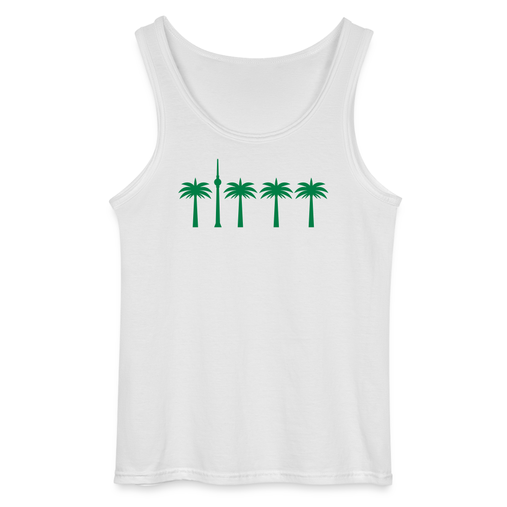 Berlin unter Palmen - Männer Tank Top - Weiß