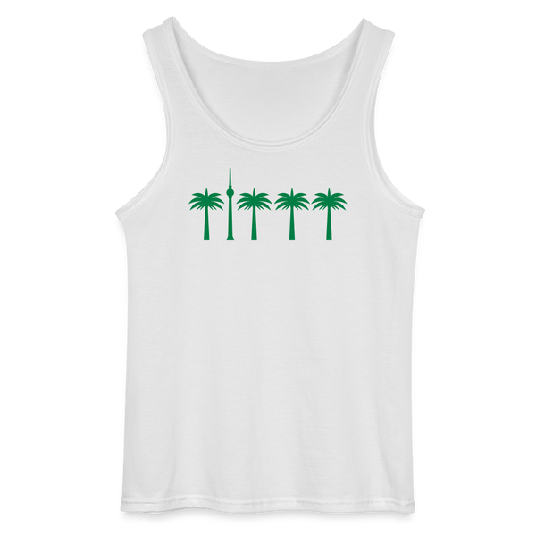 Berlin unter Palmen - Männer Tank Top - Weiß