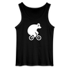 Fahrradbär - Männer Tank Top - Schwarz