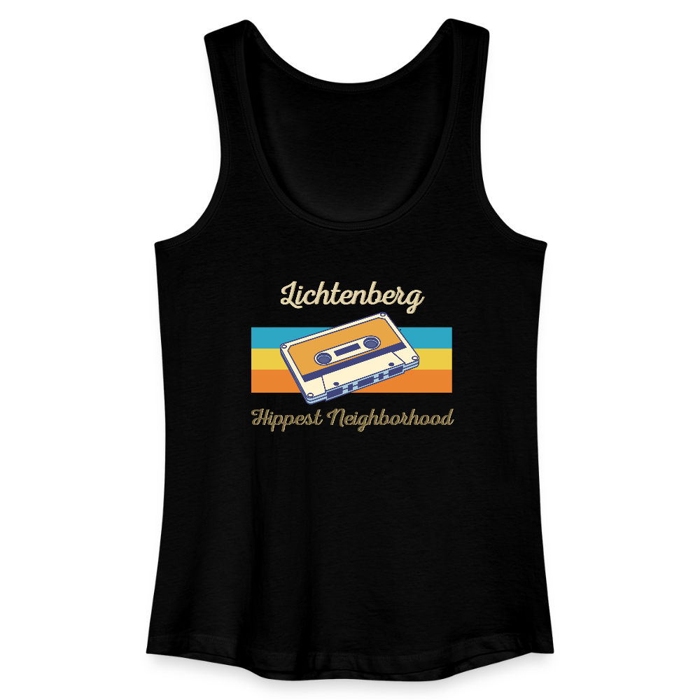 Lichtenberg Hippest Neighborhood - Frauen Bio Tank Top - Schwarz