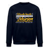 Wasde heute kannst erleben, kann dir morjen keener jeben! - Unisex Bio Sweatshirt - Navy