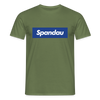 Spandau blau - Männer Premium T-Shirt - Militärgrün