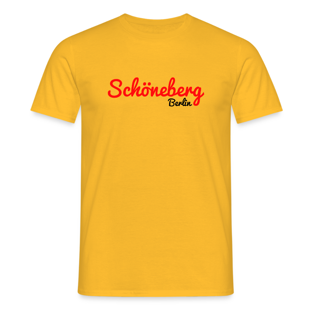 Schöneberg Berlin - Männer Premium T-Shirt - Gelb