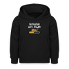 Motivation Wird Jeladen Warten - Kinder Hoodie - Schwarz