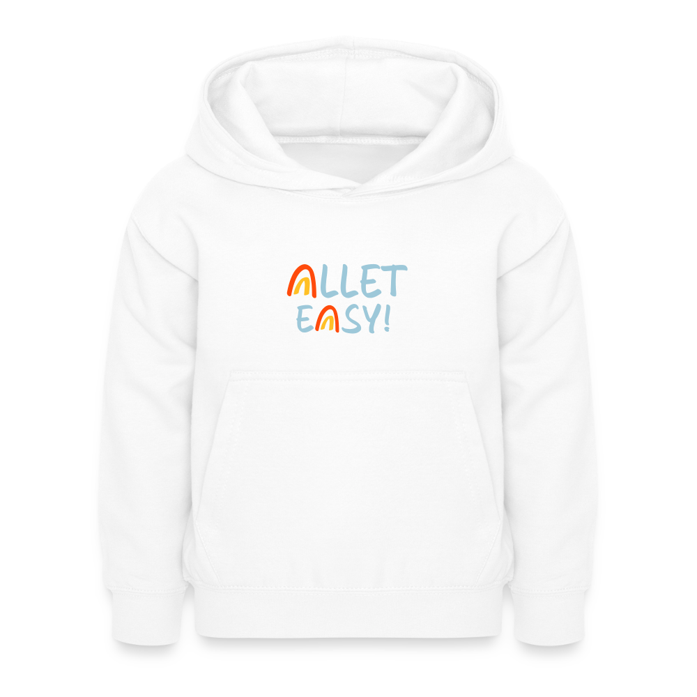 Allet Easy! - Kinder Hoodie - Weiß