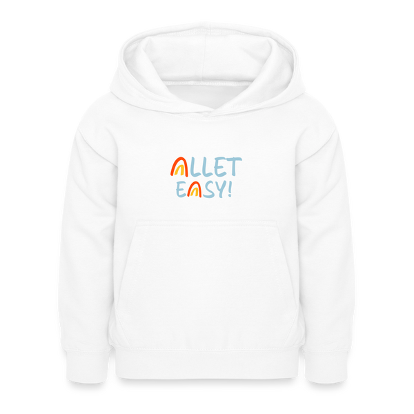 Allet Easy! - Kinder Hoodie - Weiß