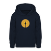 Berlin im Fokus - Teenager Hoodie - Navy