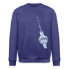 Fernsehturm Geometrie - Unisex Bio Sweatshirt - Dämmerung