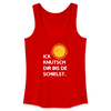 Ick knutsch dir Sonne! - Frauen Bio Tank Top - Rot