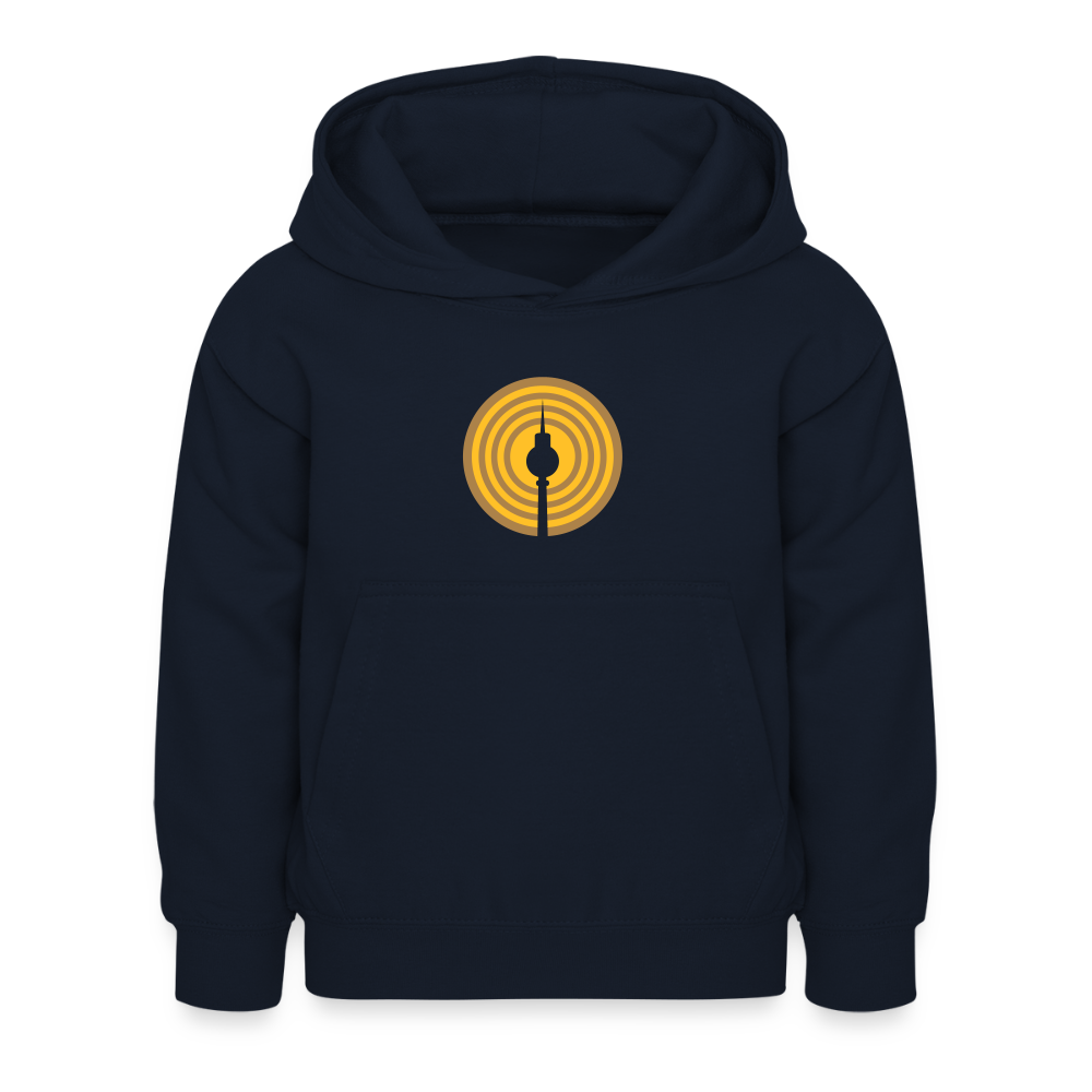 Berlin im Fokus - Kinder Hoodie - Navy