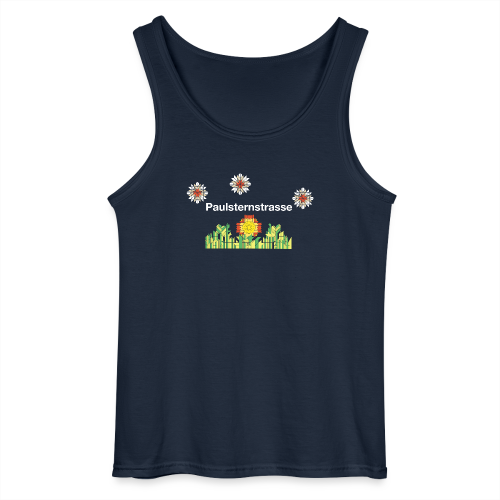 Paulsternstrasse - Männer Tank Top - Navy