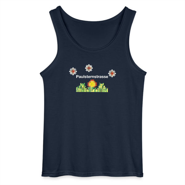 Paulsternstrasse - Männer Tank Top - Navy