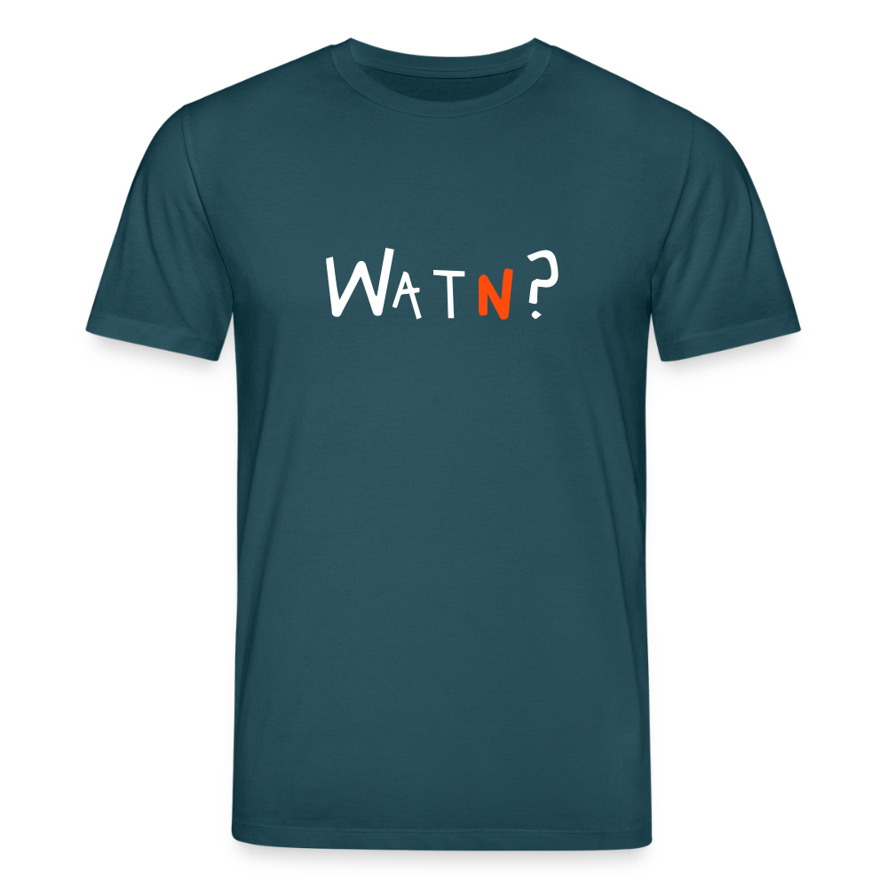 WATN? - Unisex Bio T-Shirt - Dunkles Petrol