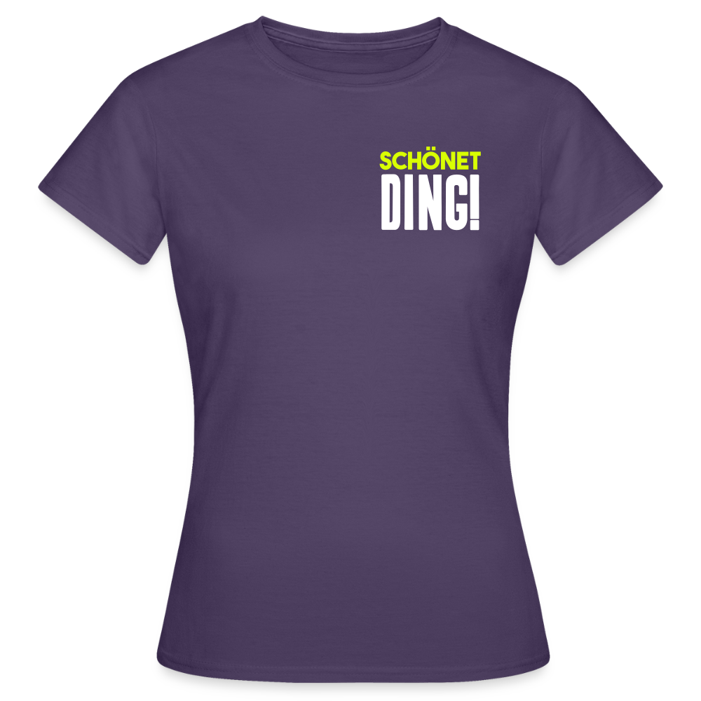 schönet Ding! - Frauen Premium T-Shirt - Dunkellila
