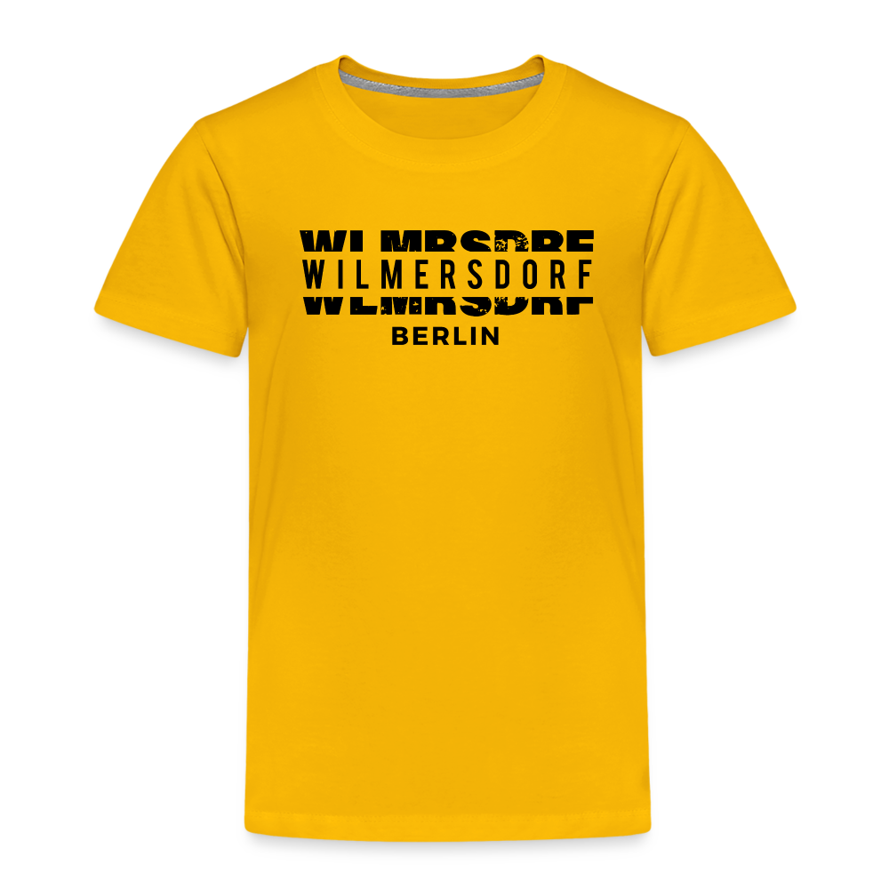 WLMRSDRF - Kinder Premium T-Shirt - Sonnengelb