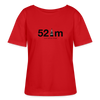 52 m Viktoria Park - Relaxed Rundhals Frauen Bio-T-Shirt - Rot