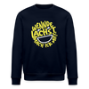 Wennde lachst, mach ick mit! - Unisex Bio Sweatshirt - Navy