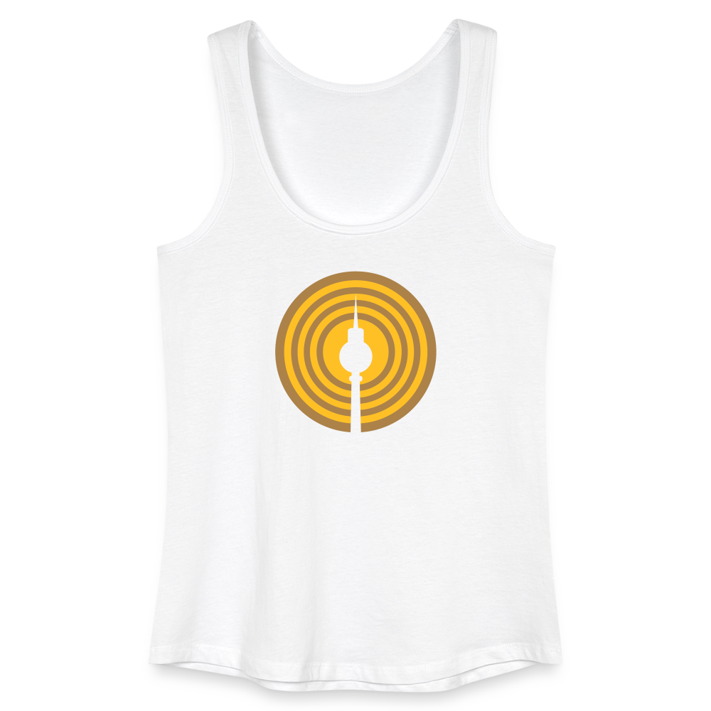 Berlin im Fokus - Frauen Bio Tank Top - Weiß