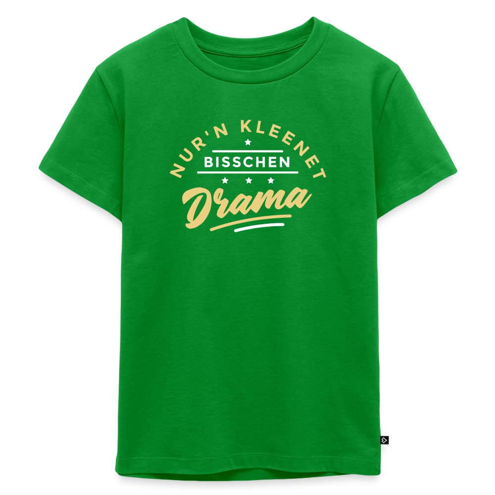 Nur'n kleenet Bisschen Drama - Kinder Premium T-Shirt - Grün