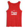 Opa wees allet - Männer Tank Top - Rot