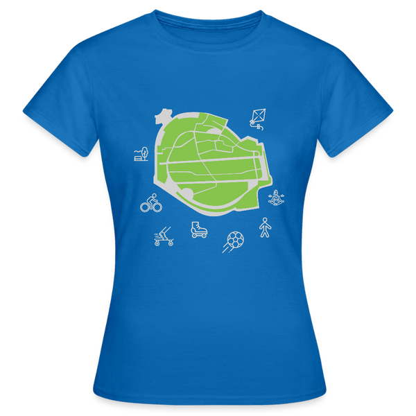 Tempelhof Feld - Frauen Premium T-Shirt - Royalblau