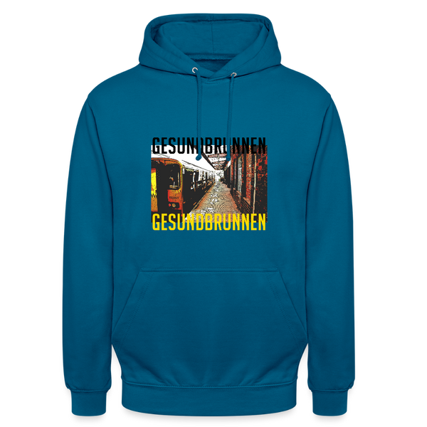 Gesundbrunnen - Unisex Hoodie - Tiefseeblau 