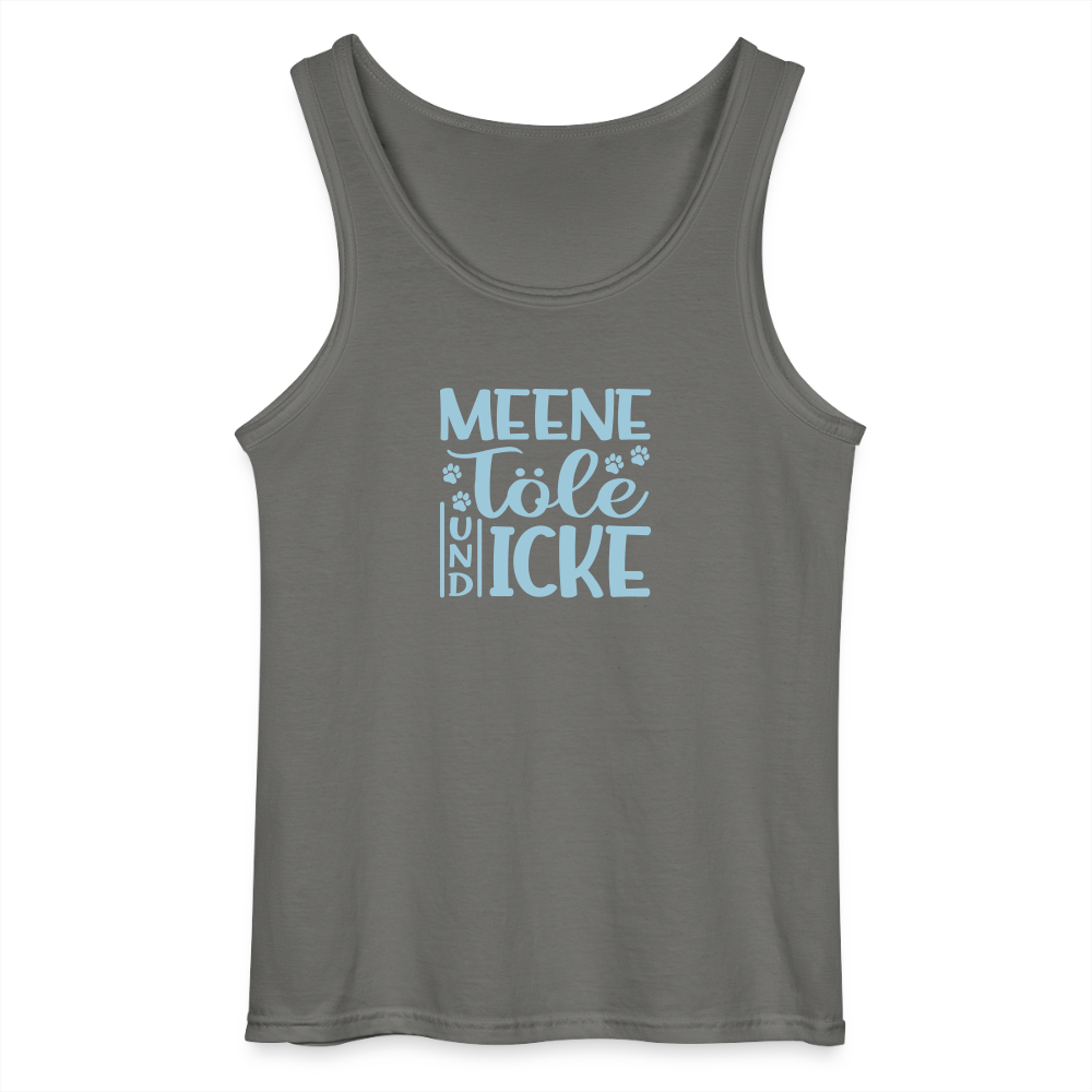 Meene Töle und Icke - Männer Tank Top - Anthrazit