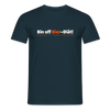 Bin uff Bier-Diät! (schon 3 Tage valorn) - Männer Premium T-Shirt - Navy