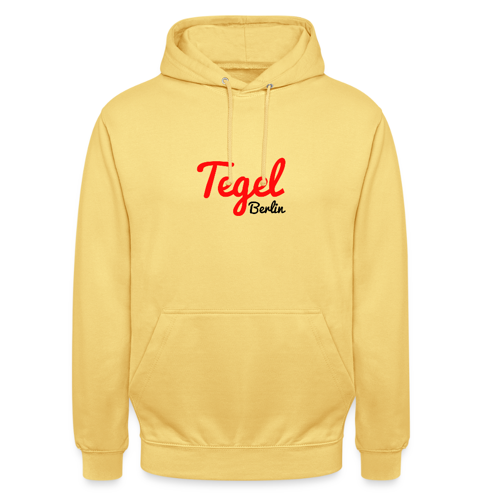 Tegel Berlin - Unisex Hoodie - Zitronengelb