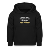 Janz Jefährlich - Kinder Hoodie - Schwarz