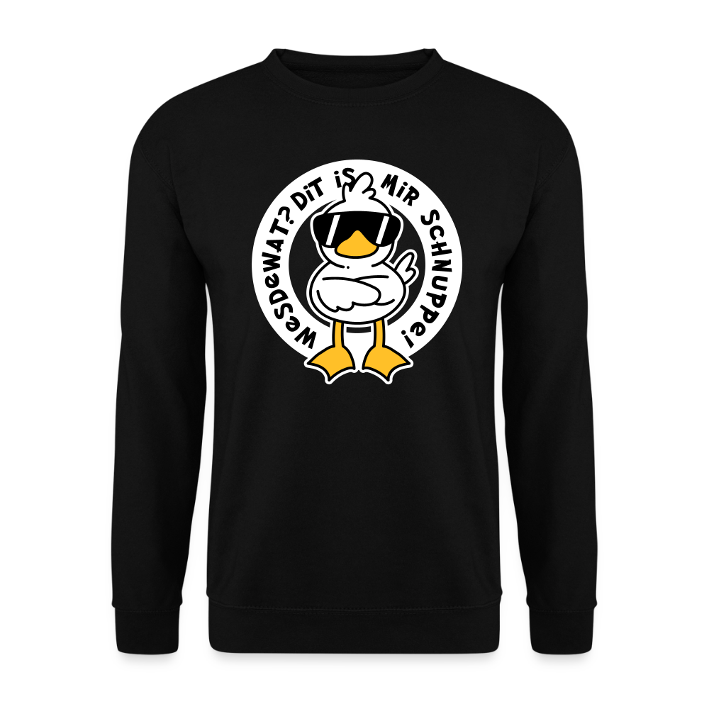Wesdewat? - Unisex Pullover - Schwarz