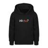 WATN? - Teenager Hoodie - Schwarz