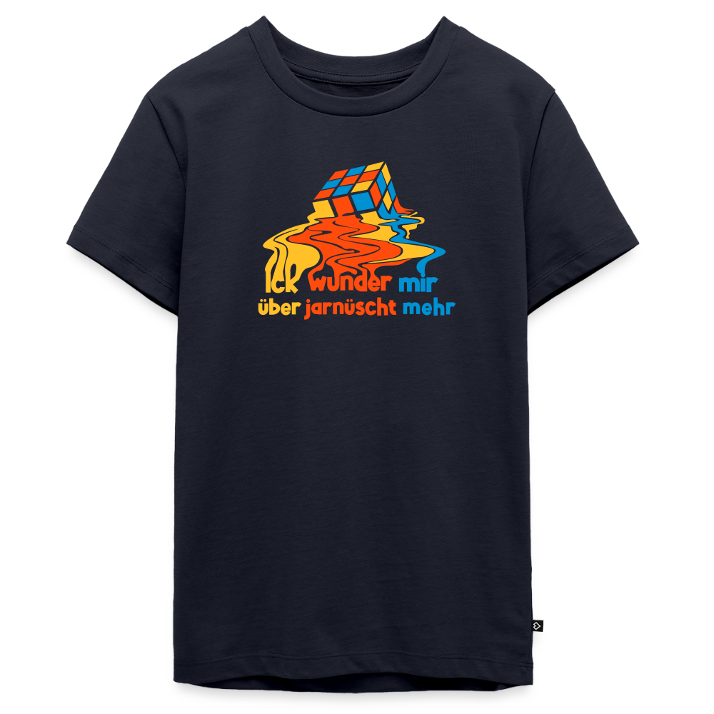 Ick Wunder Mir - Teenager Premium T-Shirt - Navy