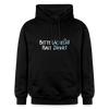 Bitte lächeln! Hast Zähne! - Hoodie - Schwarz