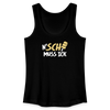 N'SCH... MUSS ICK - Frauen Bio Tank Top - Schwarz