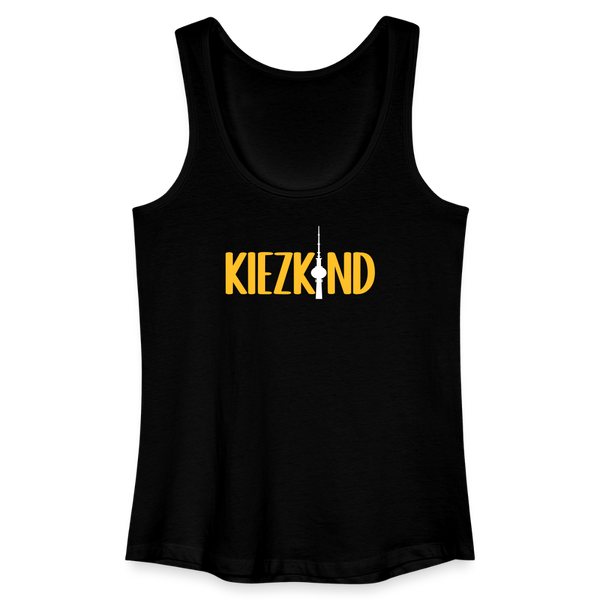 Kiezkind - Frauen Bio Tank Top - Schwarz