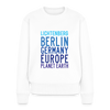 Lichtenberg Planet Earth - Frauen Premium Pullover - Weiß