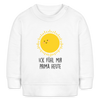 Ick fühl mir prima - Baby Bio Pullover - Weiß