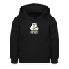 Pass ma uff Keule - Kinder Hoodie - Schwarz
