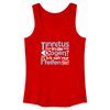 Tinnitus in de Oogen? Ick seh' nur Pfeifen hier! - Frauen Bio Tank Top - Rot
