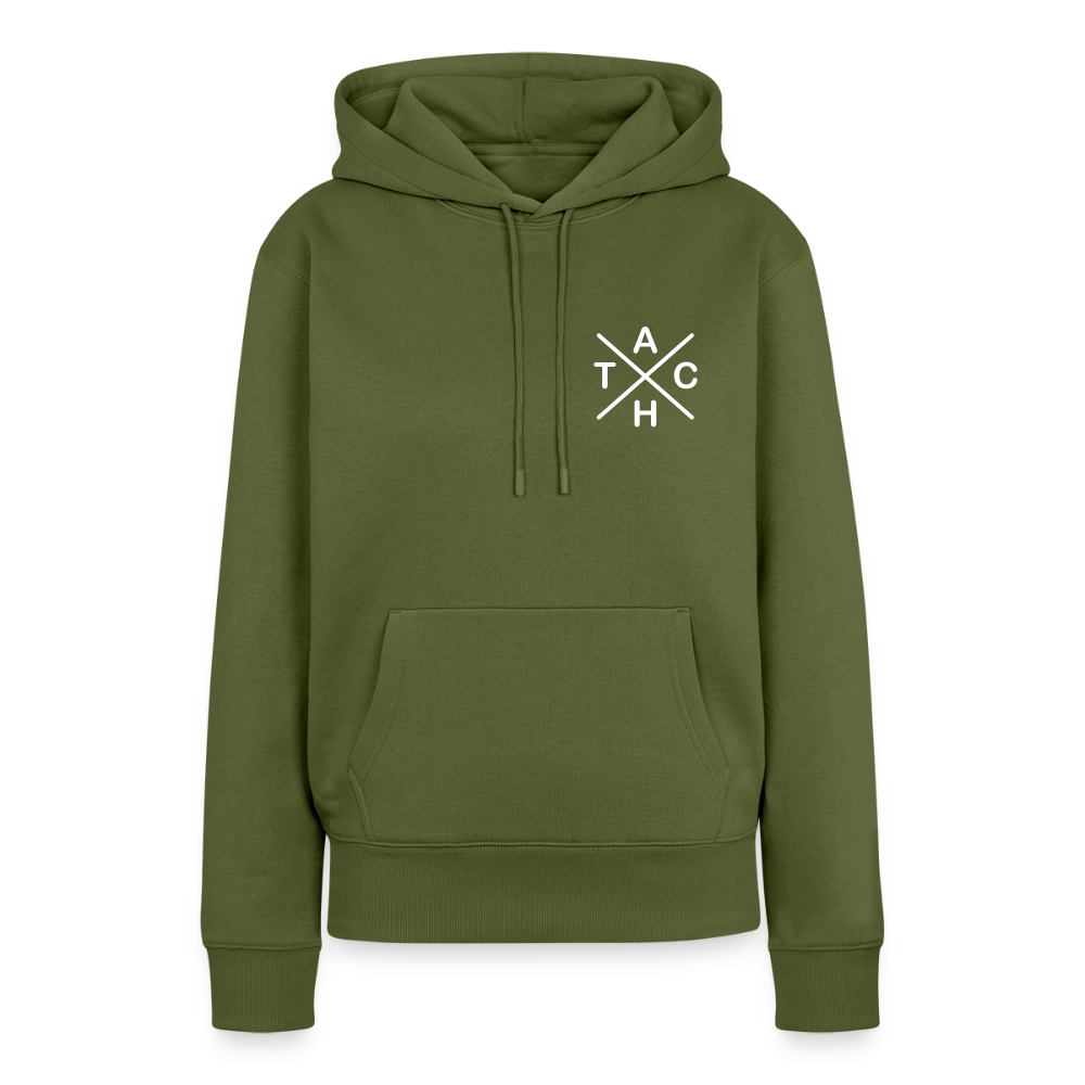 Tach X - Frauen Premium Hoodie - Khaki