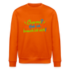 Charme? Hab ick, brauch ick nich! - Unisex Bio Sweatshirt - Tieforange