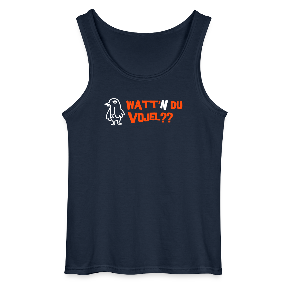 Watt'n du Vojel - Männer Tank Top - Navy