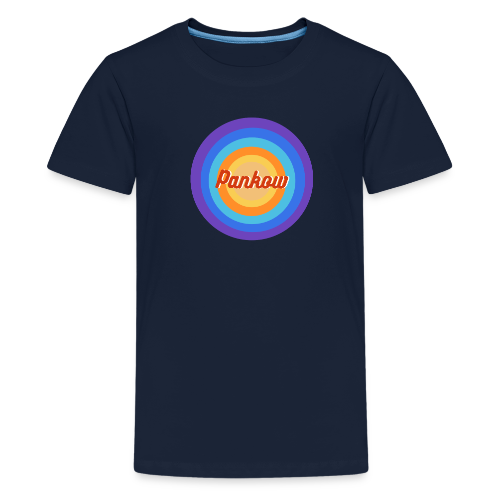 Pankow Retro - Teenager Premium T-Shirt - Navy