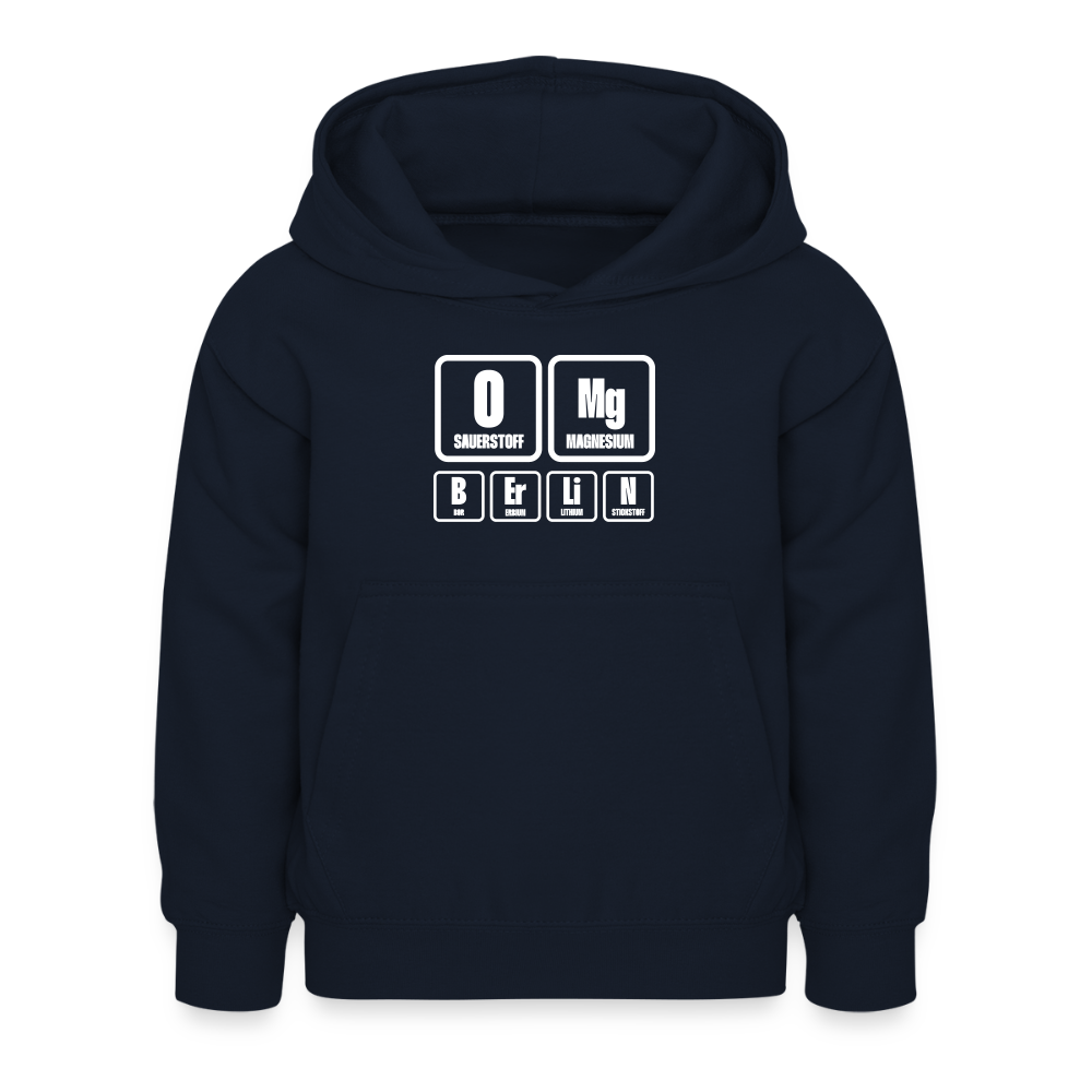 OMG Berlin - Kinder Hoodie - Navy