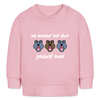 Ick wunder mir - Baby Bio Pullover - Hellrosa