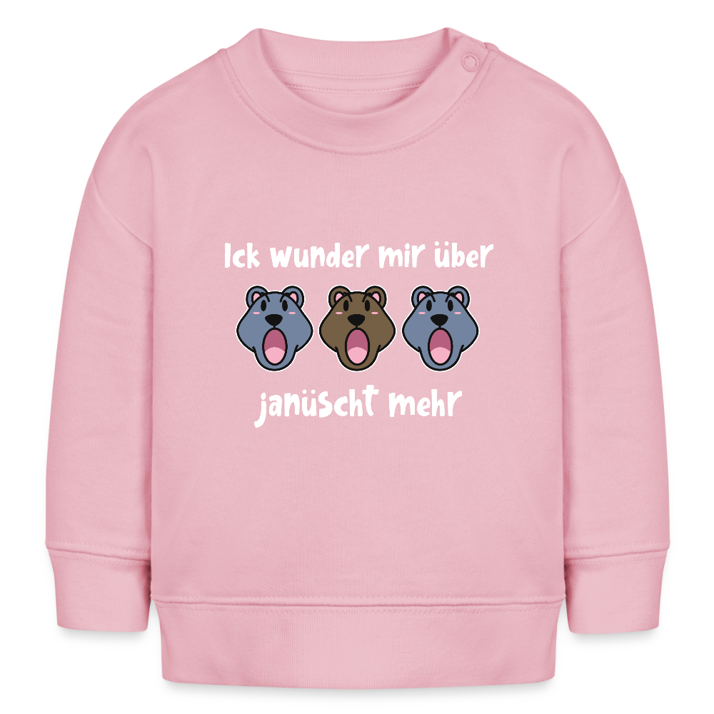 Ick wunder mir - Baby Bio Pullover - Hellrosa